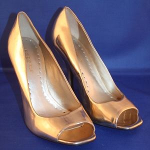 BCBGirls Womens Heels Open Toe Pumps Heels